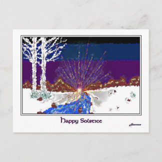 Postal Festiva Solsticio de invierno
