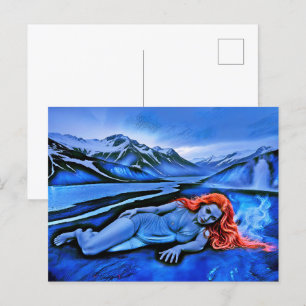 Postal Festiva "Sólvátra" - Hielo bajo llamas