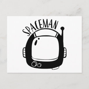 Postal Festiva Spaceman Vintage