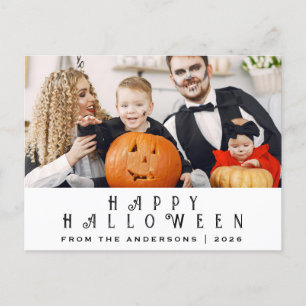 Postal Festiva Spooky Happy Halloween 1 Photo