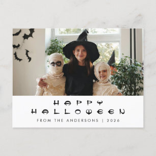 Postal Festiva Spooky Happy Halloween 1 Photo