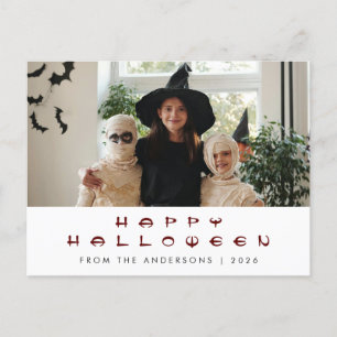 Postal Festiva Spooky Happy Halloween 1 Photo