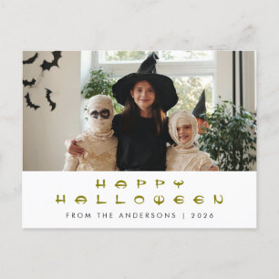 Postal Festiva Spooky Happy Halloween 1 Photo