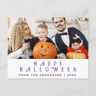 Postal Festiva Spooky Happy Halloween 1 Photo