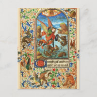 ST. MICHAEL ARCHANGEL Y DRAGON flamenco Ministra