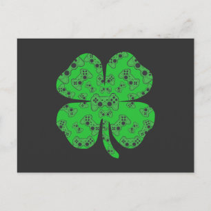 Postal Festiva St Patrics Day Video Game Controller Shamrock