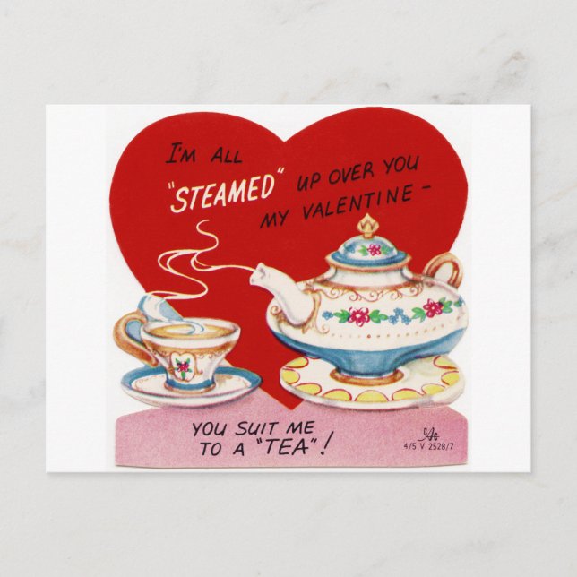 Postal Festiva Steamy Valentine (Anverso)