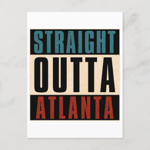 Postal Festiva Straight Outta Atlanta Georgia GA