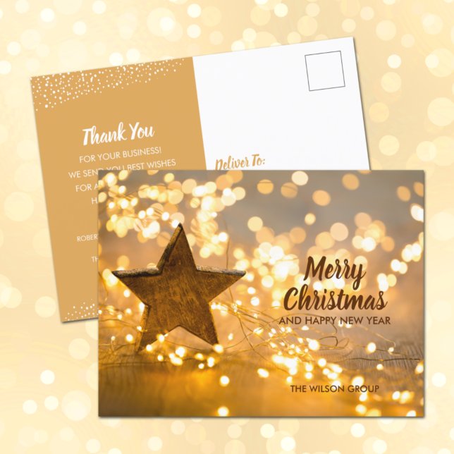 Postal Festiva Strand Navidades Lights Business (Subido por el creador)