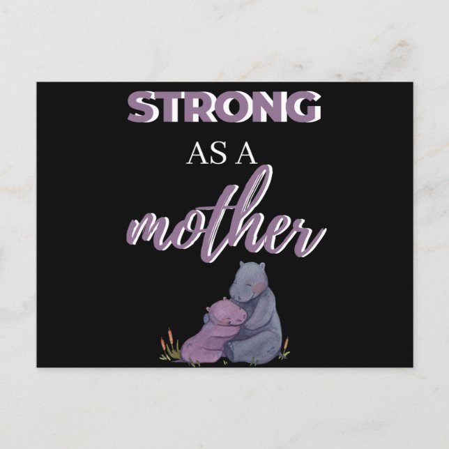 Postal Festiva Strong As A Mother (Anverso)