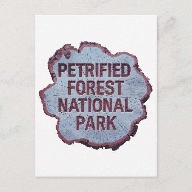 Postal Festiva Stube Petrified Forest National Park (Anverso)