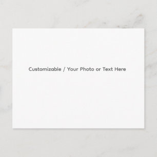 Postal Festiva Su foto o texto aquí (diseño personalizable)