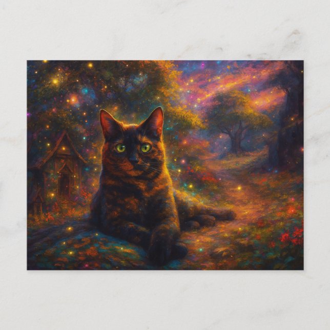 Postal Festiva Suki's Cabin (Anverso)