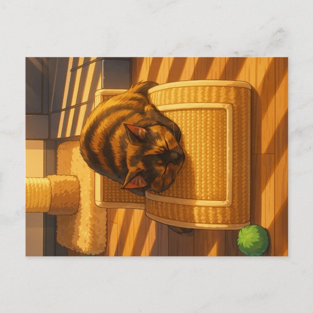 Postal Festiva Suki's Sunny Nap (Anverso)