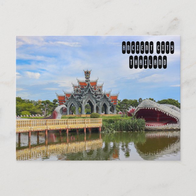 Postal Festiva Sumeru Mountain in Ancient City (Anverso)