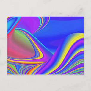 Postal Festiva Summerfeeling, Resumen 3D Rainbowart