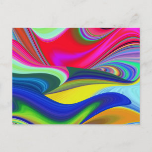 Postal Festiva Summerrainbow , Resumen del Rainbowart 3D