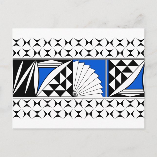 Postal Festiva Sunrise in Blue (Anverso)