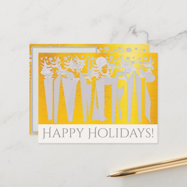 POSTAL FESTIVA ¡SUNS! RAYO DE SOL! ¡VACACIONES EN EL PARQUE CENTR (Anverso/Reverso In Situ)