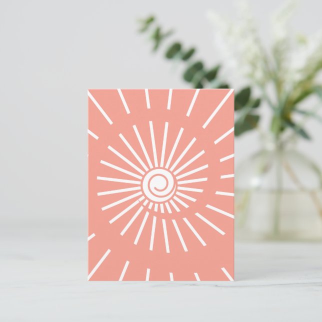 Postal Festiva Sunshine 9 (Anverso de pie)