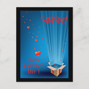 Postal Festiva Surprise Valentine Postcard