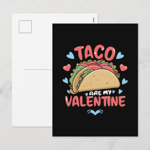 Postal Festiva Taco-san Valentín
