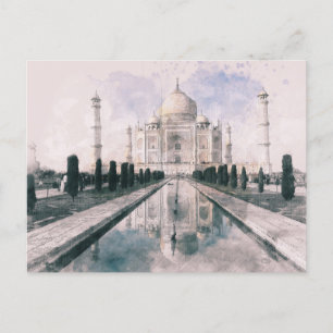 Postal Festiva Taj Mahal, India