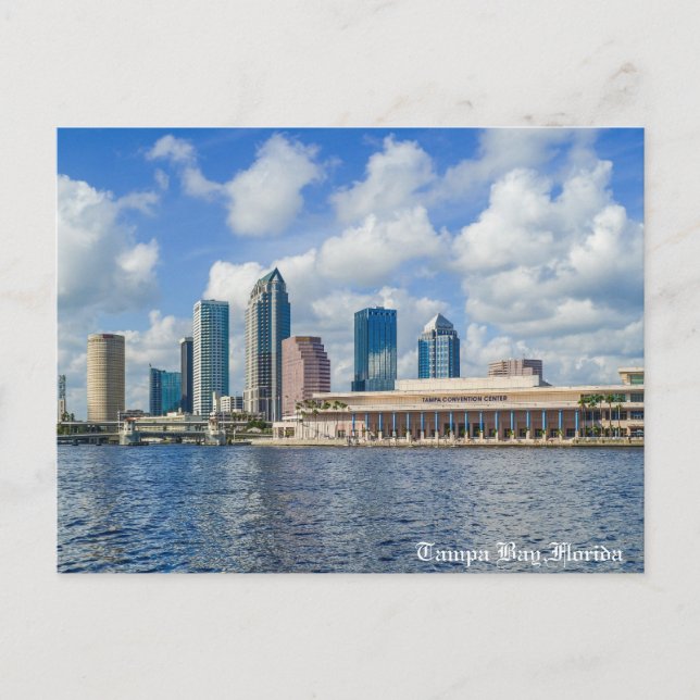 Postal Festiva Tampa Bay, centro de Tampa (Anverso)