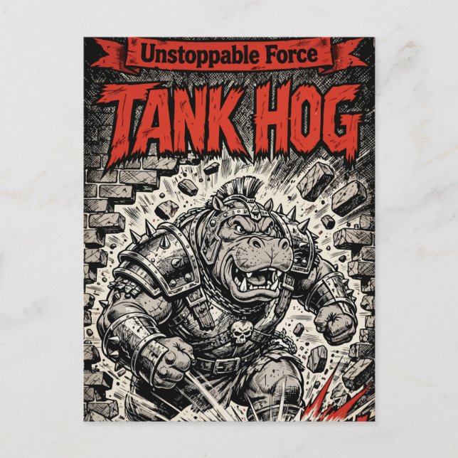 Postal Festiva Tank Hog (Anverso)