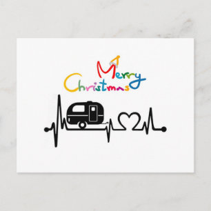 POSTAL FESTIVA *TARJETA DE POST* PARA LAS FELICES VACACIONES DE R