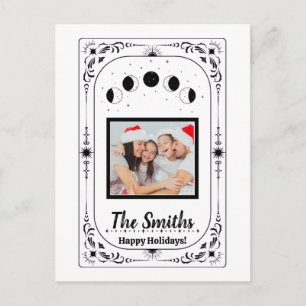 Postal Festiva Tarot de Fotos Personalizados Familia Moderna Nuev