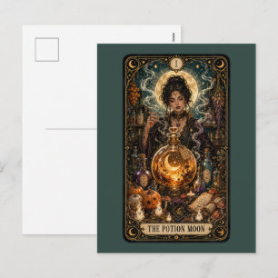 Postal Festiva Tarot Espeluznante