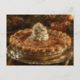 Postal Festiva Tarta de Calabaza