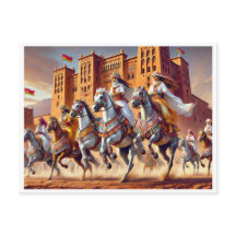 TBOURIDA tradicional ecuestre marroquí