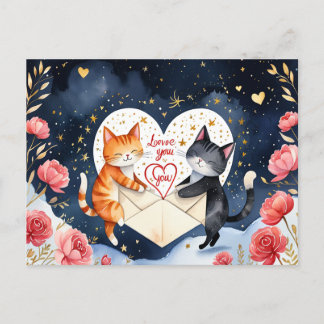 Postal Festiva Te quiero