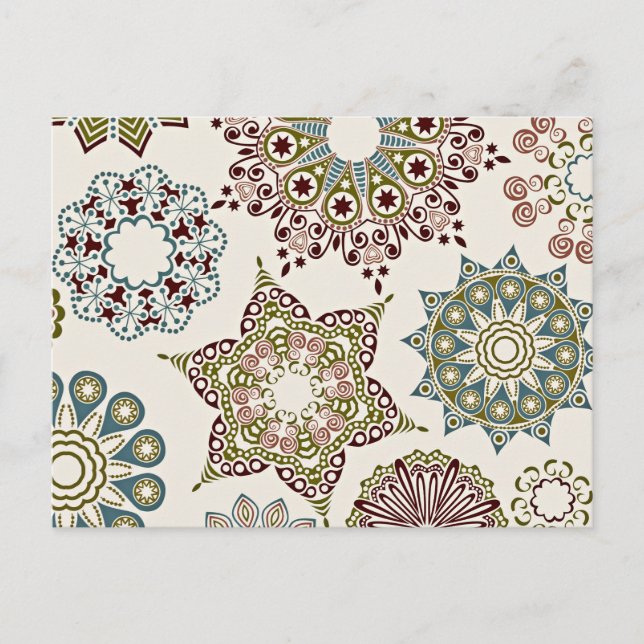 Postal Festiva Temas de Navidades más vendidos (Anverso)