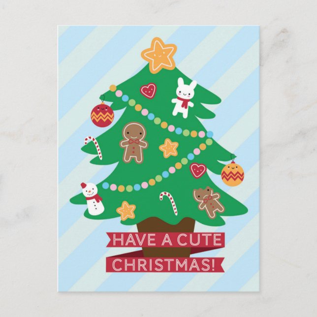 Postal Festiva Tener Navidades hábiles (Anverso)