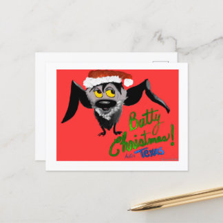 Postal Festiva ¡Tengan un Batty Navidades!