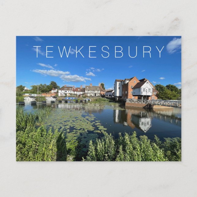 Postal Festiva Tewkesbury (Anverso)