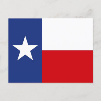 Postal Festiva Texas Flag PC Lone Star State Travel Trip Texan TX