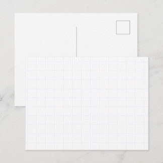 Postal Festiva Textura de cuadrícula blanca minimalista personali