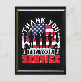 Postal Festiva Thank You for Your Service: Veterans Day 2025 