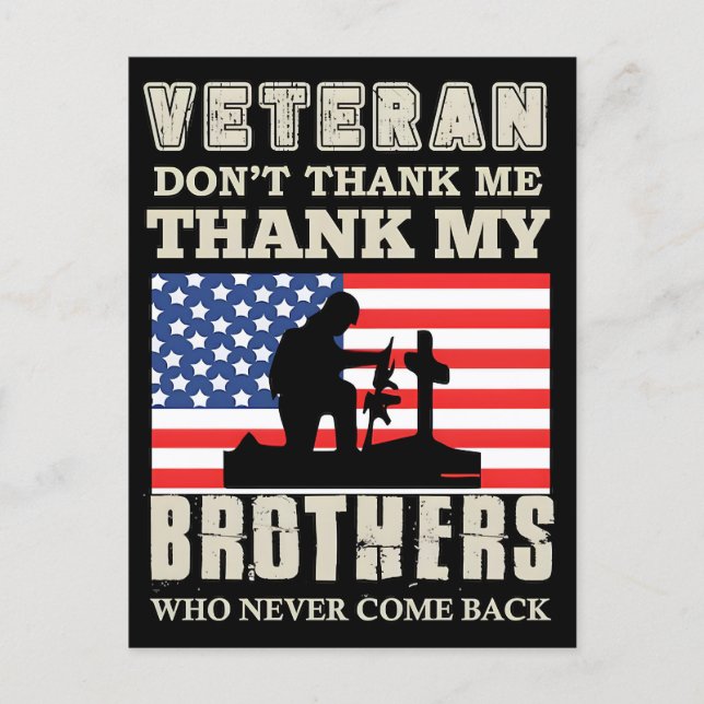 Postal Festiva Thank You for Your Service: Veterans Day 2025  (Anverso)