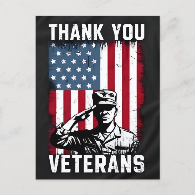 Postal Festiva Thank You for Your Service: Veterans Day 2025  (Anverso)
