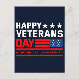 Postal Festiva Thank You for Your Service: Veterans Day 2025 