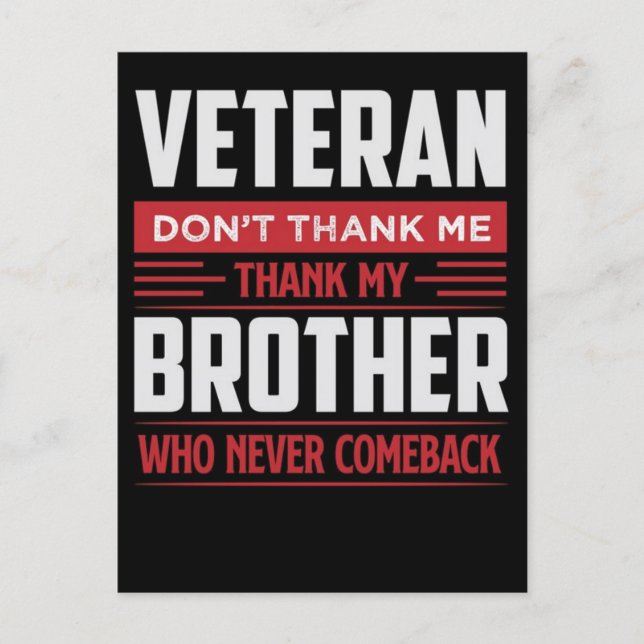 Postal Festiva Thank You for Your Service: Veterans Day 2025  (Anverso)