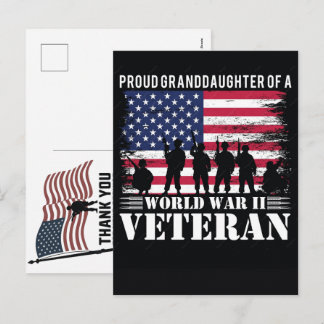 Postal Festiva Thank You Veterans American Flag Memorial Day