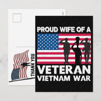 Postal Festiva Thank You Veterans American Flag Memorial Day