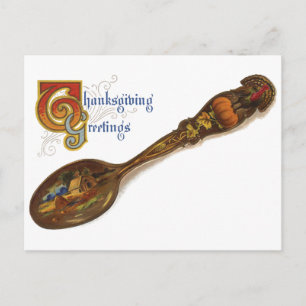 Postal Festiva Thankding Turkey Spoon