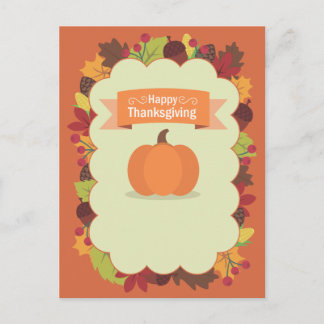 Postal Festiva Thanksgiving